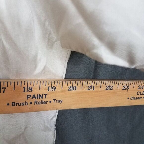 Shapely Womens Sz 6 Button Down Blouse Cream Beige Vintage Career Work Shirt 6 - Picture 3 of 14